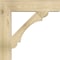 Ekena Millwork Olympic Block Rough Sawn Bracket, Douglas Fir, 6"W x 32"D x 32"H BKT06X32X32OLY05RDF - alternate 4